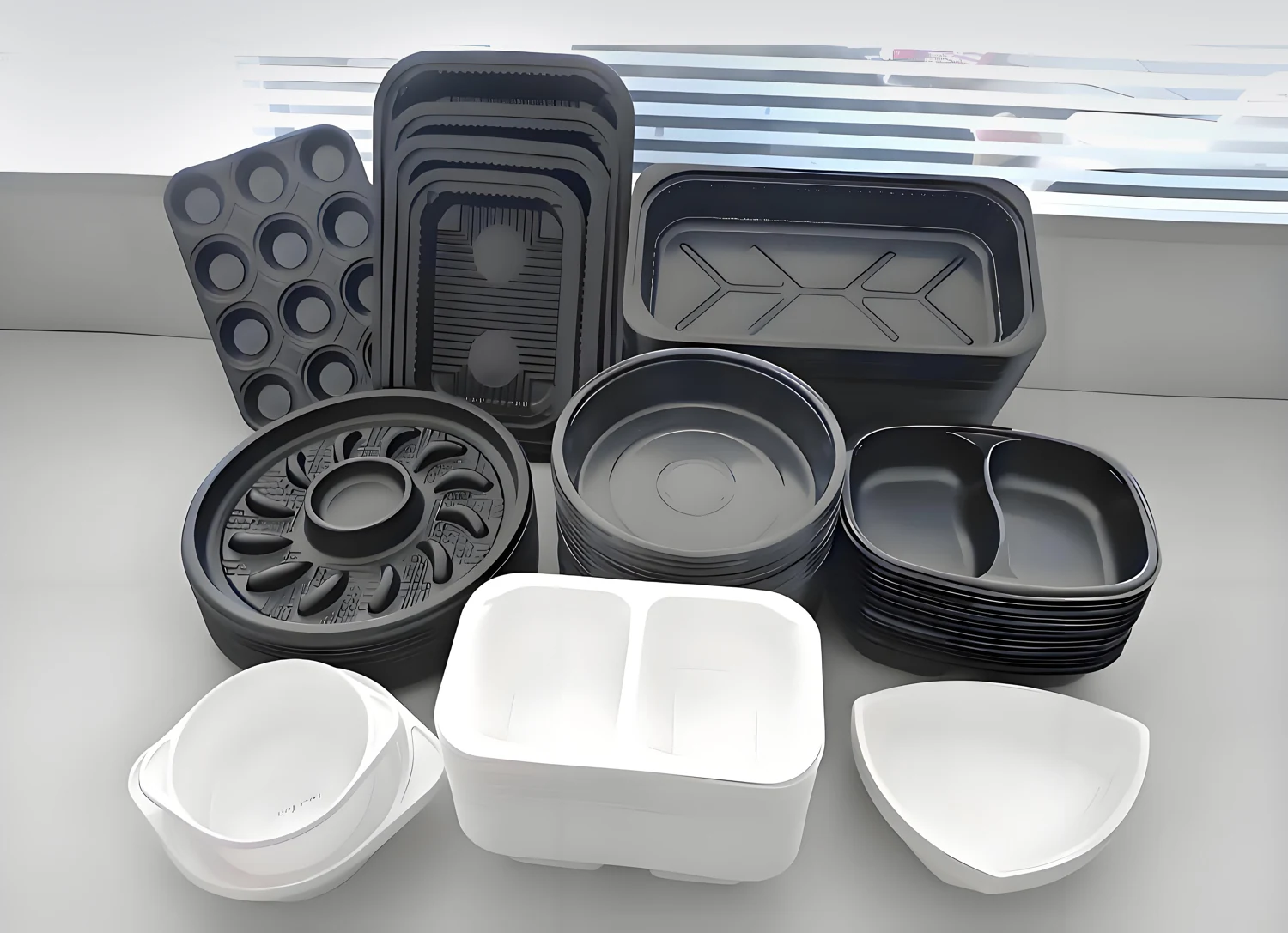Thermoformed food packaging example